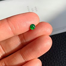 冰種辣陽綠蛋面尺寸12.6-8.4-5.1mm 克重:0.91g 翡翠 飾品 收藏【二手】【祈福閣】-588 歷史價格詳細信息