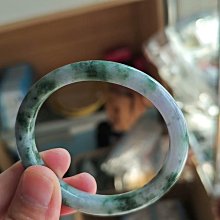 （特價款）52圈口飄花貴妃A貨翡翠手鐲。[火]180元 歷史價格詳細信息