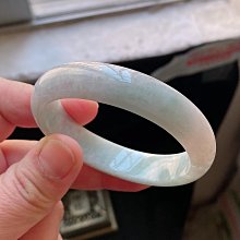 54圈緬甸天然雙彩翡翠手鐲36.8時尚女款飄彩美人條百搭玉鐲 翡翠 手鐲 收藏【二手】【大唐盛世】-2547 歷史價格詳細信息