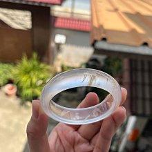 51圈天然A貨翡翠藍水細正圈手鐲16.0時尚女款搭淺藍色 翡翠 手鐲 飾品 【尋秦記】二手-1697 歷史價格詳細信息