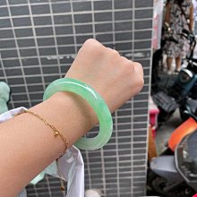 冰潤滿綠底翡翠平安無事牌無封底整體尺寸33.8-15.3-6.118k金 翡翠 飾品 收藏【二手】【微淵古董】-4206 歷史價格詳細信息