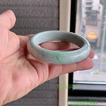 57圈自然光天然A貨飄花翡翠手鐲50.01 翡翠 手鐲 飾品 【尋秦記】二手-731 歷史價格詳細信息