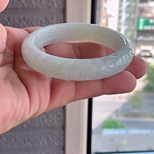 51圈天然A貨翡翠藍水細正圈手鐲16.0時尚女款搭淺藍色 翡翠 手鐲 飾品 【尋秦記】二手-1697 歷史價格詳細信息