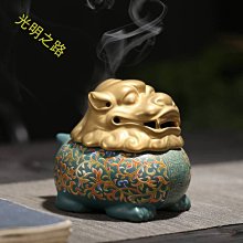 仿古狻猊香爐家用室內熏香爐高級盤香沈香檀香香薰爐鼎宣德爐擺件 歷史價格詳細信息