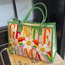 帆布包女單肩手提收納袋ins可愛環保袋大容量學生補習帆布購物袋 歷史價格詳細信息