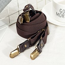 吊帶【三夾Y型】【素超寬】背帶夾 女用 男用 女仕 男仕 女士 男士 彈性鬆緊帶 吊褲背褲帶 皮革 suspender 歷史價格詳細信息