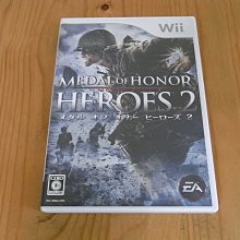 Wii 榮譽勳章 鐵膽英豪2 Medal of Honor Heroes 2 日版日文版 純日版 二手良品 歷史價格詳細信息