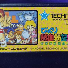 （日本卡）紅白機卡帶-熱血進行曲 -實機測試（注意說明） 歷史價格詳細信息