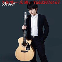 Brook樂手時代布魯可吉他S25單板面單初學者入門民謠指彈電箱吉他 歷史價格詳細信息