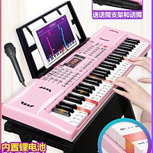 61鍵兒童電子琴智能教學入門兒童初學啟蒙男女孩 歷史價格詳細信息