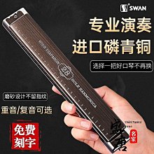 德國進口音簧天鵝專業演奏級28孔口琴重音高級成人24復音初學入門 歷史價格詳細信息