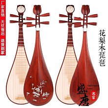 琵琶樂器初學者入門兒童成人小琵琶琴紅木花梨木專業教學自學琵笆 歷史價格詳細信息