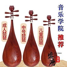 琵琶樂器初學者入門兒童成人小琵琶琴紅木花梨木專業教學自學琵笆 歷史價格詳細信息