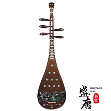 免運~雞翅木五弦貝雕繪畫琵琶樂器專業演奏款面板做舊成人兒童款-盛唐名家 價格比較,價格查詢,歷史價格詳細信息