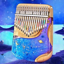 拇指琴21音初學者17音卡林巴加厚水晶透明手指姆琴兒童樂器禮物。 【爆款特賣】 歷史價格詳細信息