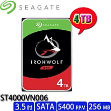 Seagate【IronWolf】那嘶狼 NAS碟 (ST6000VN001) 6TB /5400轉/256MB/3.5吋/3Y 歷史價格詳細信息