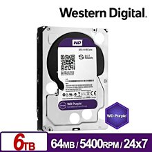 【WD 威騰】紫標 6TB 3.5吋 5040轉 256MB 監控型內接硬碟(WD64PURZ) 歷史價格詳細信息