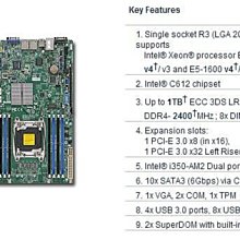 超微 SuperMicro X10SRI-F 服務器 主板 C612 I350 雙口網卡 歷史價格詳細信息