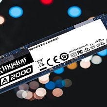 Kingston 金士頓 A2000 SA2000M8 250G / 500G M.2 2280 PCI-e 固態硬碟 歷史價格詳細信息