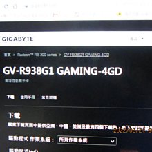 技嘉電腦顯示卡GV-R938G1- GAMING-4GD功能正常：良品保固1個月 歷史價格詳細信息