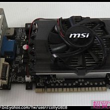 超貿2手資訊 微星 N430GT-MD2GD3/OC/PCI-E/HDMI/2GB-保固1個月 歷史價格詳細信息