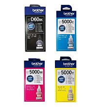 Brother BTD60BK+BT5000三彩 原廠填充墨水 四色一組 歷史價格詳細信息