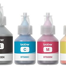 Brother BT6000BK+BT5000三彩 原廠填充墨水 四色一組 歷史價格詳細信息