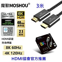 魔獸 8K Ultra High Speed HDMI 2.1 Cable HDMI2.1 HDMI協會認證款 1.5米 歷史價格詳細信息