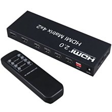 伽利略 HDMI 4K2K 影音分配器 矩陣式 4進2出 (HDS402B) 價格比較,價格查詢,歷史價格詳細信息