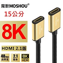 魔獸 MOSHOU HDMI 2.1版 公對母延長線 電腦 電視機 8K 60HZ 4K 120HZ HDR 1.5米 歷史價格詳細信息