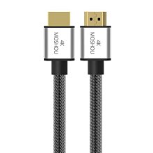 【小牛】魔獸MOSHOU 便攜鍍銀2.0版4K電視電腦纖細高清HDMI線視頻數據連接 歷史價格詳細信息