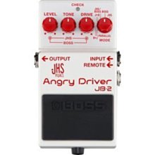 boss JB-2 Angry Driver JHS電吉他失真多重過載單塊效果器[40626] 歷史價格詳細信息