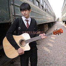 單板吉他初學者學生女男新手入門練習木吉他38寸41寸樂器網 歷史價格詳細信息