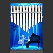 21音拇指琴kalimba卡林巴網紅手指鋼琴初學者便攜式實木手撥樂器 【爆款特賣】 歷史價格詳細信息