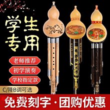 葫蘆絲樂器初學者防摔C調降B調民族演奏型樂器專業成人葫蘆絲締造 歷史價格詳細信息