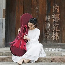 琵琶包便攜加厚漆皮琵琶袋成人款亮面兒童套樂器手提雙肩背包 歷史價格詳細信息