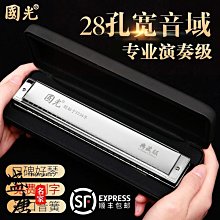 德國原裝進口音簧正品28孔高端口琴重音專業演奏級成人復音c調 歷史價格詳細信息