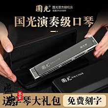 國光德國進口音簧28孔口琴重音復音C調高級成人初學專業演奏級 歷史價格詳細信息