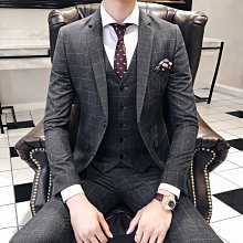 成套西裝 PROFILO 46R 深藍點紋 毛料西裝外套+PROFILO 40號毛料打折西褲 歷史價格詳細信息