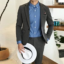 【MIX型男會社】超帥歐美男裝 YSK 西服套裝男休閑青年修身韓版潮流帥氣小西裝兩件套商務正裝英倫風 價格比較,價格查詢,歷史價格詳細信息
