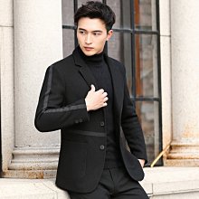 商務西裝 毛呢西裝男 呢料小西裝 毛呢西裝外套 休閒西裝男中年男士毛呢西裝外套商務休閒毛呢秋冬加厚上衣爸爸裝 歷史價格詳細信息