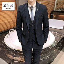 西裝男套裝三件式男士小西裝緊身婚禮新郎伴郎禮服商務休閒正裝 歷史價格詳細信息