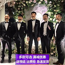 伴郎服兄弟裝團服套裝西式結婚禮服迎親合唱演出長袖襯衫男春夏季 歷史價格詳細信息