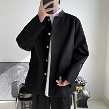 痞帥ins小西服潮牌男女同款寬松秋大理石紋撞色休閑西裝外套男潮西裝外套綁帶 西裝外套 oversize 西裝外套-港仔男裝 歷史價格詳細信息