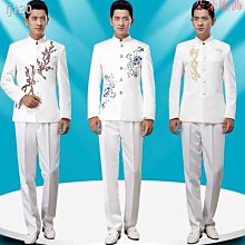 宴會男士西裝套裝司儀晚禮服緊身新郎西裝主持人大合唱藝考表演服 歷史價格詳細信息