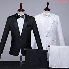 藝考西裝男套裝歌手舞臺主持人禮服新款男士大合唱團表演服裝 歷史價格詳細信息