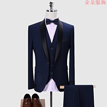 工廠西裝套裝男士二件套韓版立領小西裝職業伴郎新郎結婚中山裝禮服潮 歷史價格詳細信息