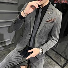 工廠春款男士西裝三件式 緊身韓版素色珠邊婚紗禮服 伴郎西裝套裝 歷史價格詳細信息