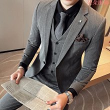 工廠男士西裝三件式 雙排扣設計7XL大尺碼男生西裝伴郎禮服 歷史價格詳細信息