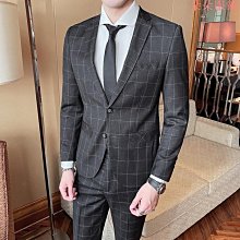 工廠商務西裝套裝男新郎服裝韓版男士結婚緊身禮服西裝男套裝正裝婚禮 歷史價格詳細信息